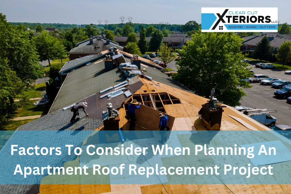 Factors To Consider When Planning An Apartment Roof Replacement Project